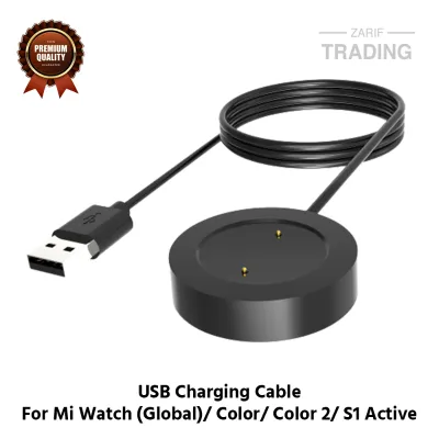 Mi Watch Global Mi Watch Color Mi Watch Color 2 Magnetic Charging Cable High Quality USB Charger Cable Dock For Xiaomi Mi Watch Global Mi Watch Color Mi Watch Color 2 Smart Watch